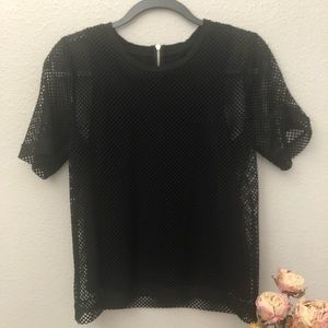 Banana Republic Fish Net Shirt